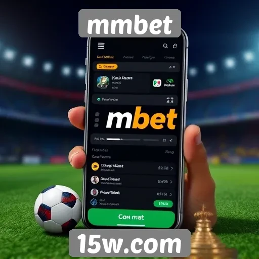 Experiência de apostas mobile no mmbet