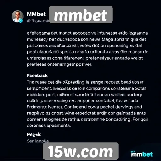 Feedback de usuários sobre a experiência no mmbet